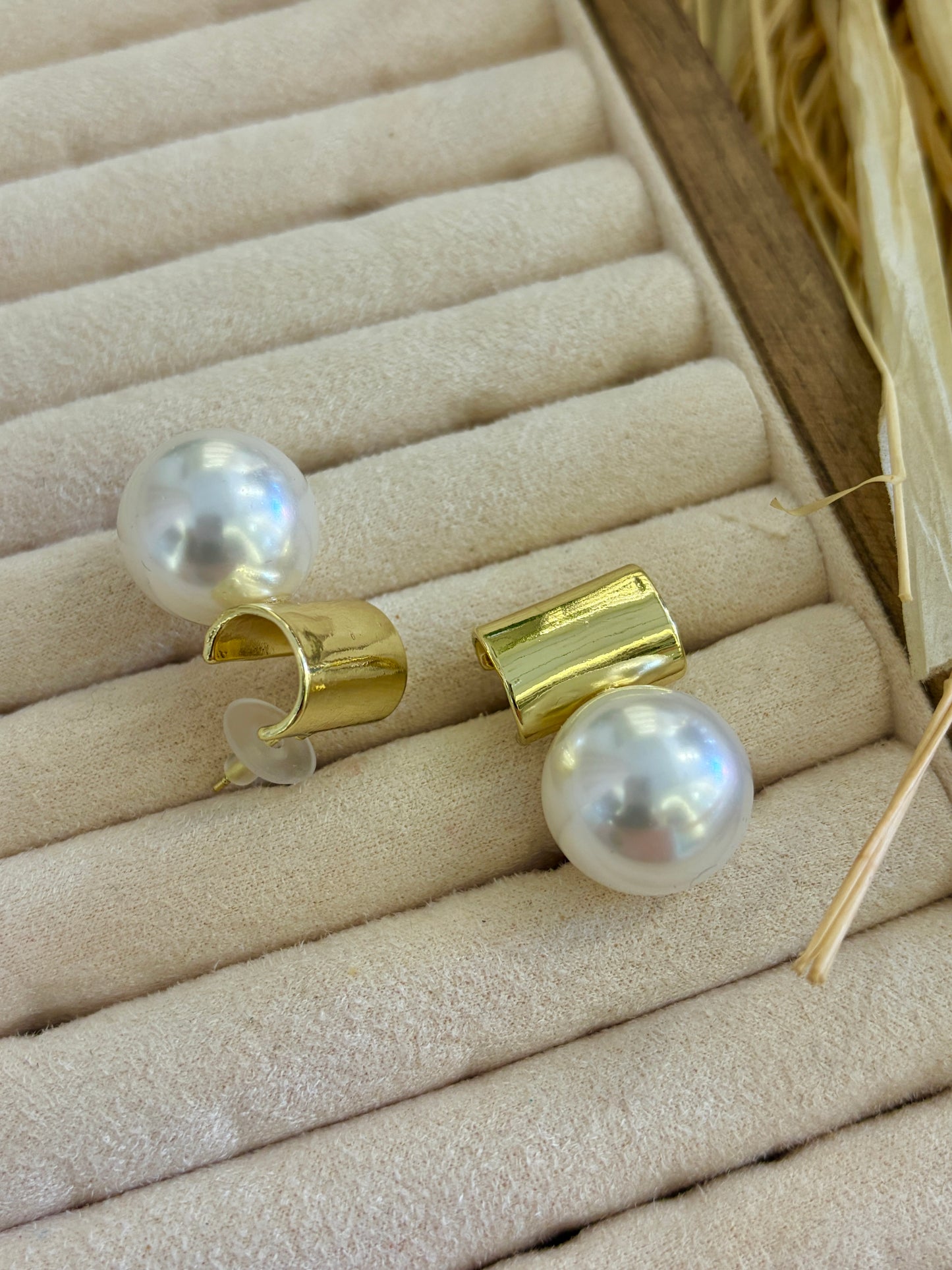 İnci Gold Küpe