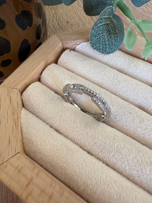 Gurmet Silver Ayarlanabilir Yüzük