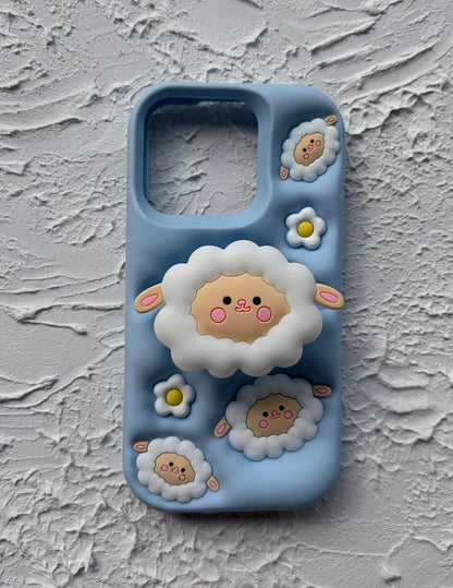 İphone 13-14-15 Pro Pop Socketli Stand Kılıf