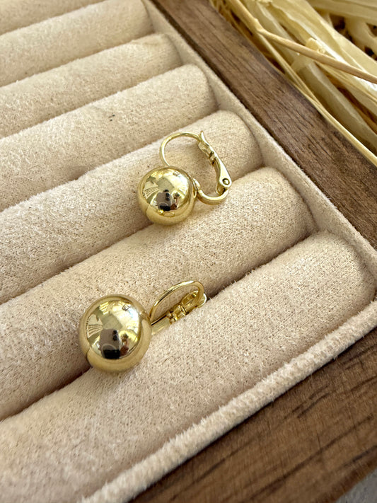 Xuping Gold Topçuk Küpe