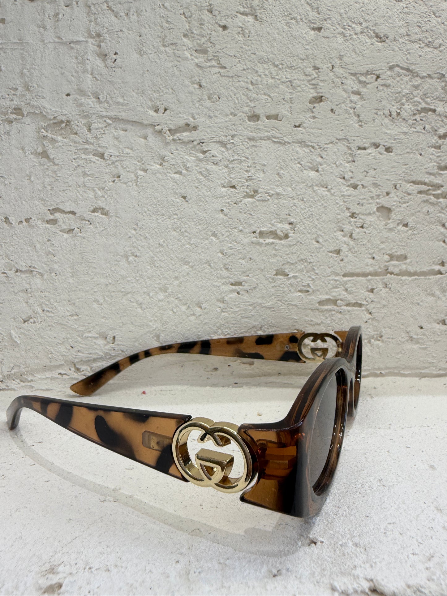 UV 400 Leopar Cat Eye Güneş Gözlüğü