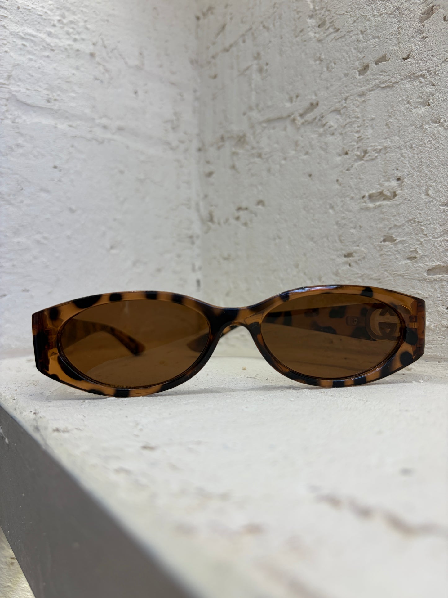 UV 400 Leopar Cat Eye Güneş Gözlüğü