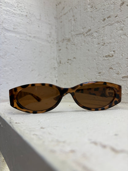 UV 400 Leopar Cat Eye Güneş Gözlüğü