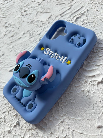 İphone 16 Plus Pop Socketli Stand Stitch Kılıf
