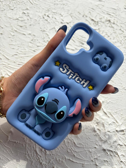 İphone 16 Plus Pop Socketli Stand Stitch Kılıf